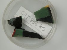 Glass Fragments, Coptic, 4th-early 5th century. Creator: Unknown
