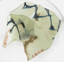 Glass Fragments, Coptic, 4th-early 5th century. Creator: Unknown
