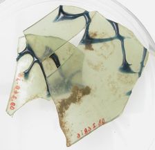 Glass Fragments, Coptic, 4th-early 5th century. Creator: Unknown