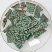 Glass Fragments, Coptic, 4th-early 5th century. Creator: Unknown