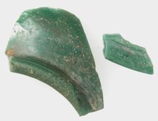 Glass Fragments, Coptic, 4th-early 5th century. Creator: Unknown