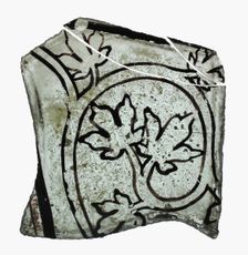 Glass Fragments, European, 14th-15th century. Creator: Unknown