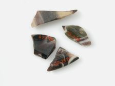 Glass Fragments from a Vessel, Coptic, 4th-early 5th century. Creator: Unknown