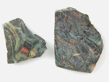 Glass Fragments from a Vessel, Coptic, 4th-early 5th century. Creator: Unknown