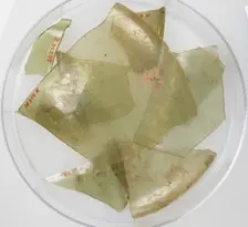 Glass Fragments from a Vessel, Coptic, 4th-early 5th century. Creator: Unknown