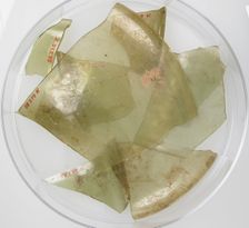 Glass Fragments from a Vessel, Coptic, 4th-early 5th century. Creator: Unknown