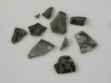 Glass Fragments from a Vessel, Coptic, 4th-early 5th century. Creator: Unknown