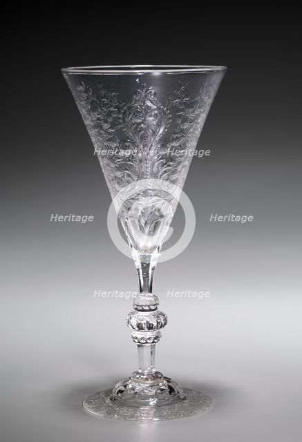 Glass from a Place Setting, c. 1890-1920. Creator: Unknown.