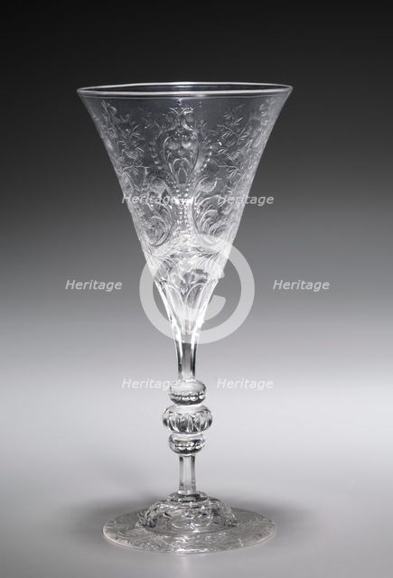 Glass from a Place Setting, c. 1890-1920. Creator: Unknown.