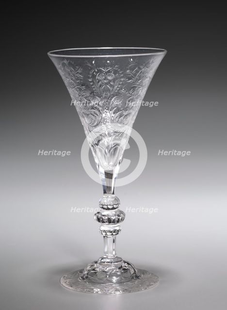 Glass from a Place Setting, c. 1890-1920. Creator: Unknown.