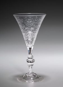 Glass from a Place Setting, c. 1890-1920. Creator: Unknown