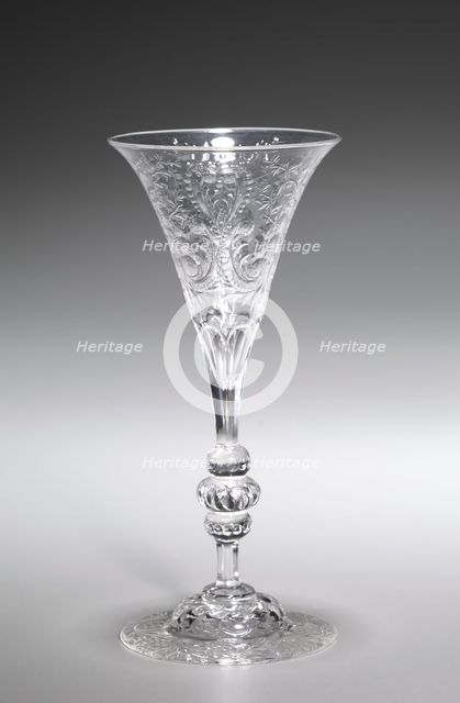 Glass from a Place Setting, c. 1890-1920. Creator: Unknown.