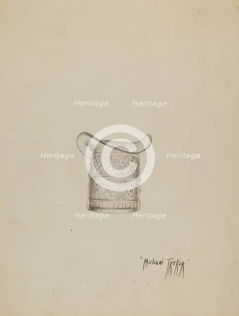 Glass Hat, c. 1936. Creator: Michael Trekur.
