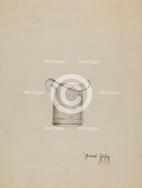 Glass Hat, c. 1936. Creator: Michael Trekur.