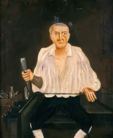 Glassblower 1820s. Creator: Unknown