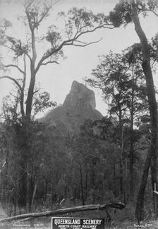 Glasshouse Mountains, Coonowrin, 1894. Creator: Unknown