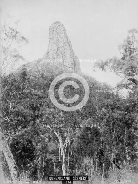 Glasshouse Mountains, Coonowrin 2, 1894. Creator: Unknown.