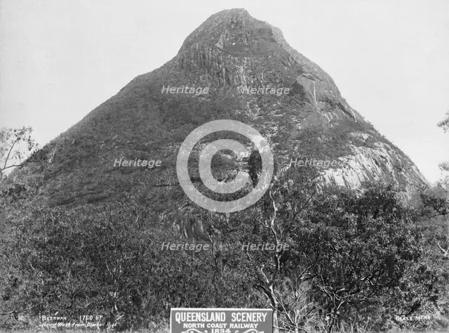 Glasshouse Mountains, Beerwah, 1894. Creator: Unknown.