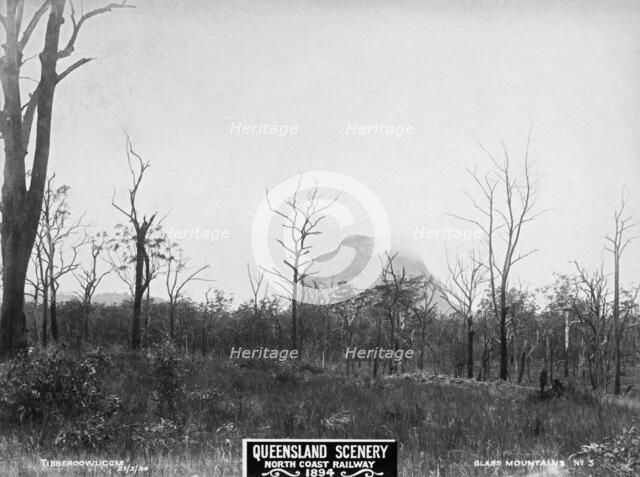 Glasshouse Mountains, Tibberoowuccum, 1894. Creator: Unknown.