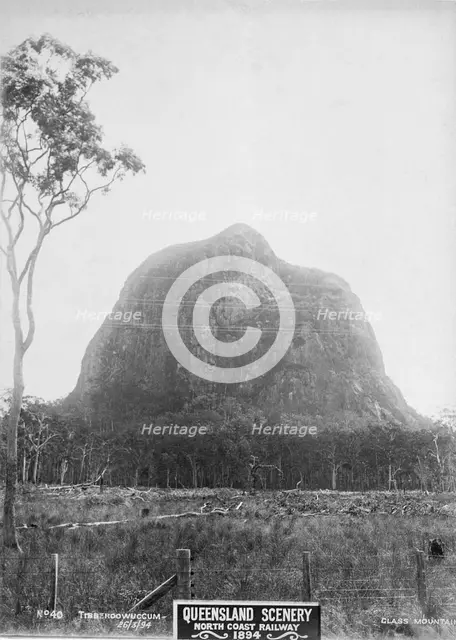 Glasshouse Mountains, Tibberoowuccum, 1894. Creator: Unknown.
