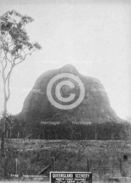 Glasshouse Mountains, Tibberoowuccum, 1894. Creator: Unknown.