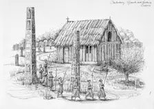 Glastonbury, 7th century, (1990-2010). Artist: Judith Dobie
