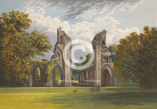 'Glastonbury Abbey', c1880, (1897). Artist: Alexander Francis Lydon.