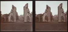 Glastonbury Abbey, Glastonbury, Mendip, Somerset, 1913. Creator: Walter Edward Zehetmayr