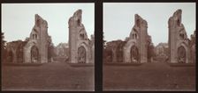 Glastonbury Abbey, Glastonbury, Mendip, Somerset, 1913. Creator: Walter Edward Zehetmayr
