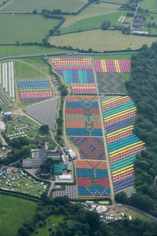Glastonbury Festival 2019, 11 days after it had ended, Pilton, Somerset, 2019. Creator: Damian Grady