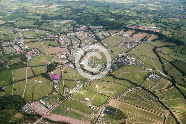 Glastonbury Festival 2019, 11 days after it had ended, Pilton, Somerset, 2019. Creator: Damian Grady.
