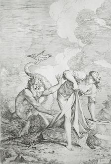 Glaucus and Scylla, c1661. Creator: Salvator Rosa
