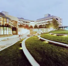Glaxo Medical Research Centre, Gunnels Wood Road, Stevenage, Hertfordshire, 1994. Creator: John Laing plc
