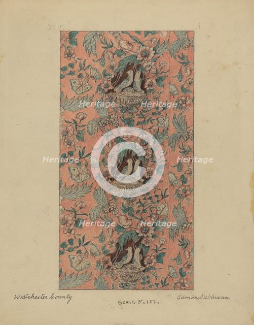 Glazed Chintz, c. 1936. Creator: Edmond W. Brown.