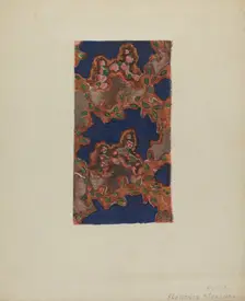 Glazed Chintz, c. 1937. Creator: Florence Stevenson