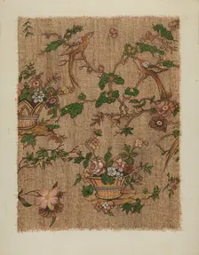 Glazed Chintz, c. 1937. Creator: Grace Halpin