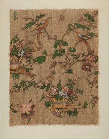Glazed Chintz, c. 1937. Creator: Grace Halpin