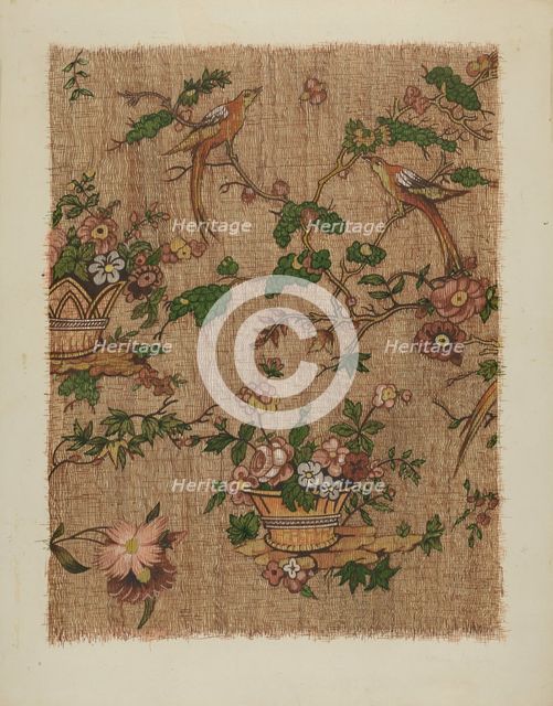 Glazed Chintz, c. 1937. Creator: Grace Halpin.