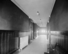 Glazier Stove Company, hall in office bldg., Chelsea, Mich., between 1900 and 1910. Creator: William H. Jackson