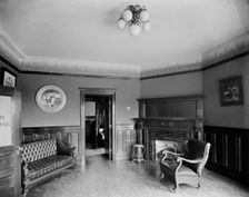 Glazier Stove Company, president's room, Chelsea, Mich., between 1900 and 1910. Creator: William H. Jackson