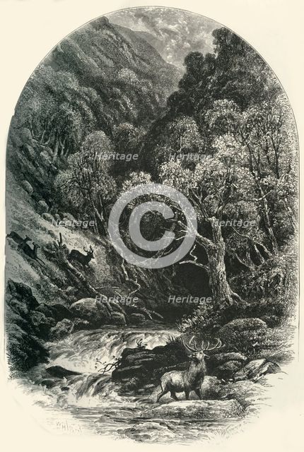 'Glen Tilt', c1870.