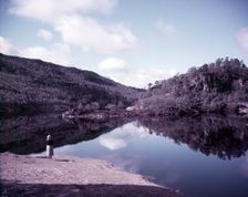 Glen Affric above Benavean Dam, Scotland, c1955. Creator: Arthur Charles Kirby Ware