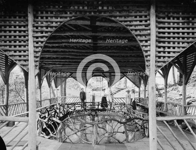 Glen Afton Spring, near Pen Mar Park, c1903. Creator: Unknown.