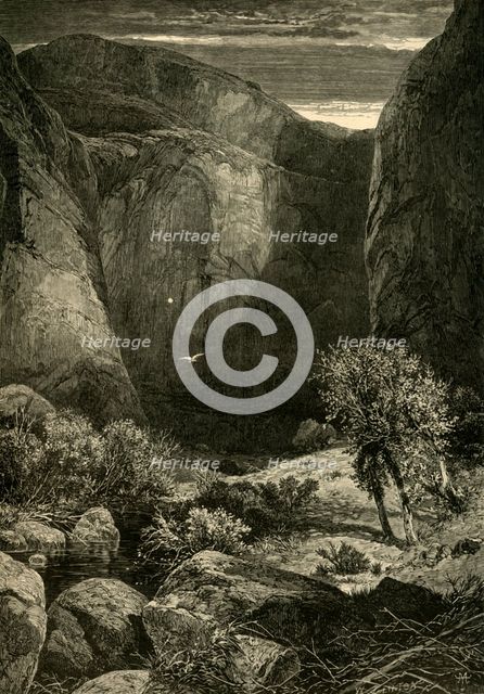 'Glen Cañon', 1874.  Creator: W. J. Linton.