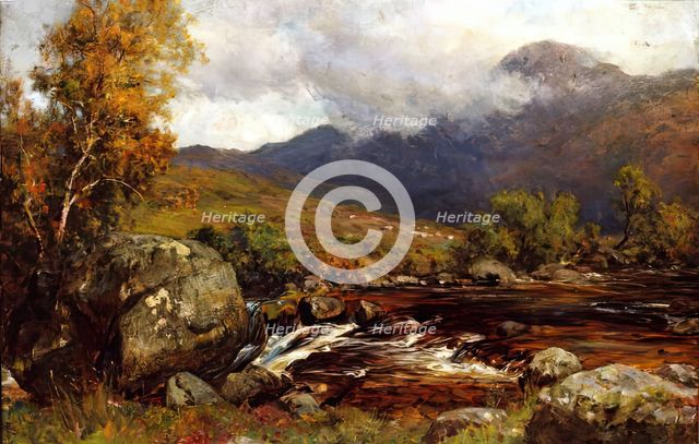 Glen Clova, 1875-1899. Creator: Alexander Coutts Fraser.