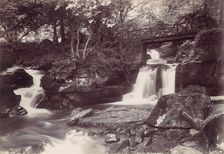 Glen Lun. The Rustic Bridge, 1870s. Creator: Francis Bedford