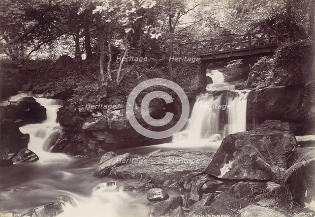 Glen Lun. The Rustic Bridge, 1870s. Creator: Francis Bedford.