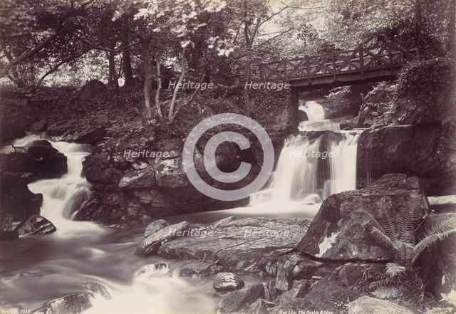 Glen Lun. The Rustic Bridge, 1870s. Creator: Francis Bedford.