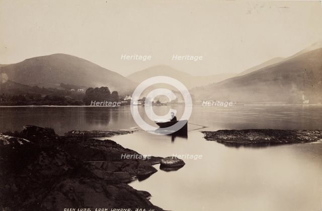 Glen Luss, Loch Lomond, between 1870 and 1880. Creator: James Valentine.