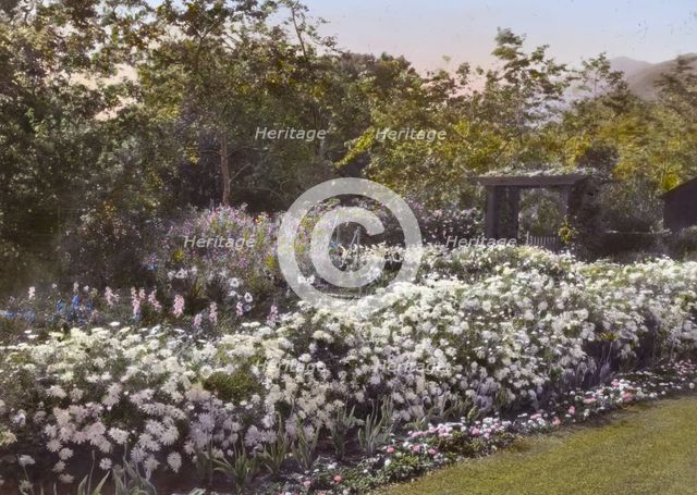 "Glen Oaks," James Hobart Moore house, East Valley Road, Montecito, California, 1917. Creator: Frances Benjamin Johnston.